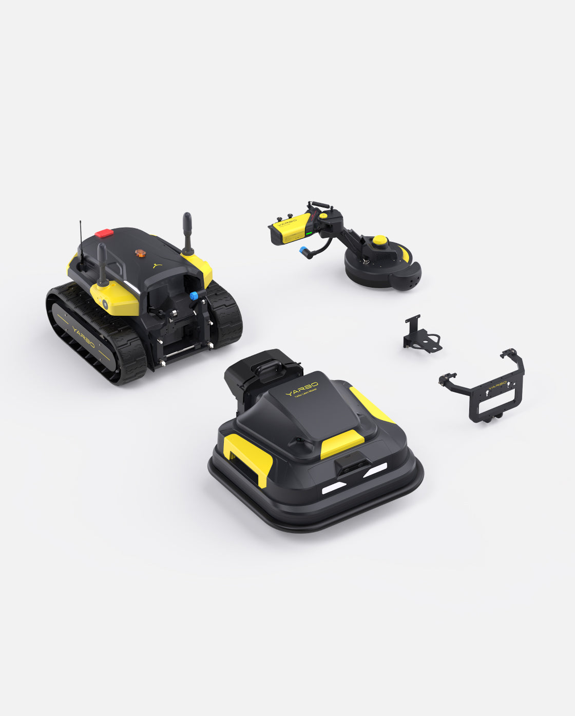 Yarbo Y40 Core with Lawn Mower and Trimmer Modules