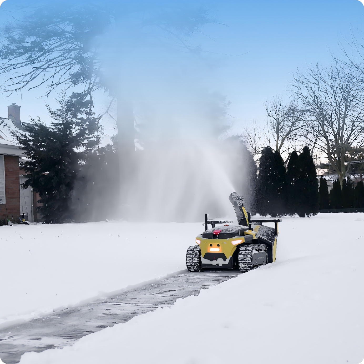 Clears 6,000 Sq.ft (1 In Snow)
Per Charge