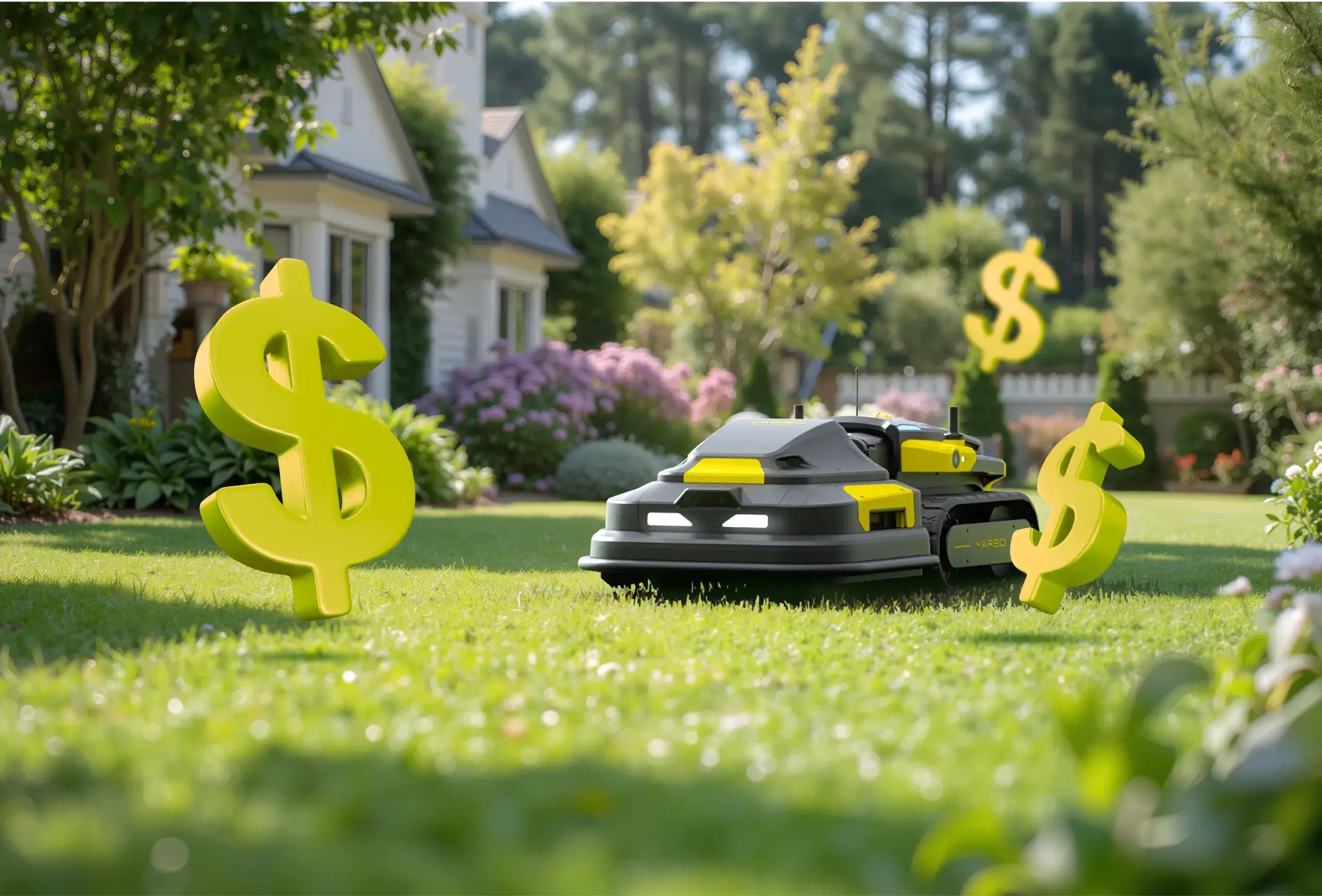 lawn mowing cost