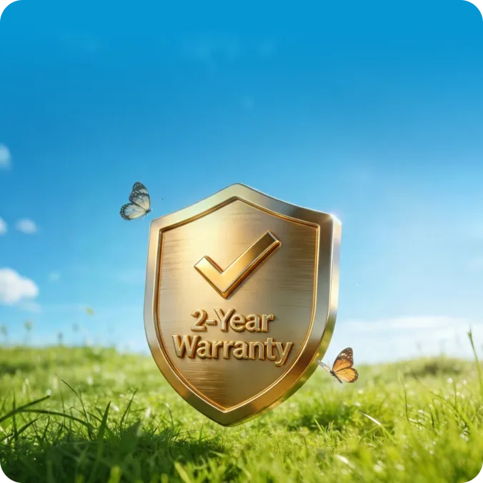 2-Year Warranty