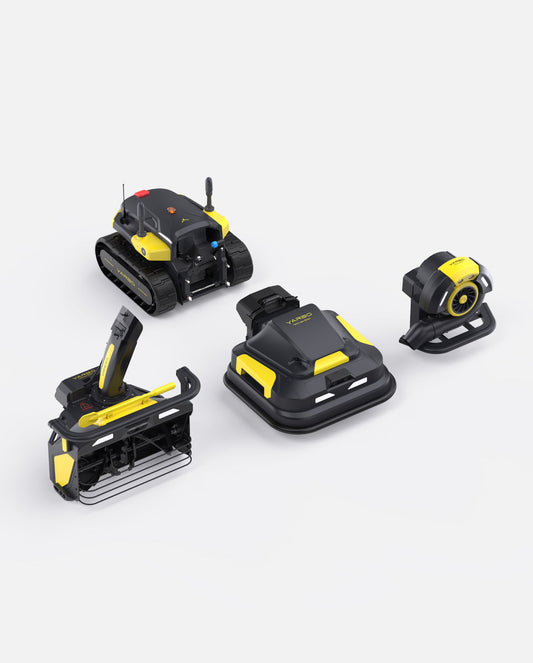 Yarbo Y40 Core with Snow Blower, Lawn Mower and Blower Modules