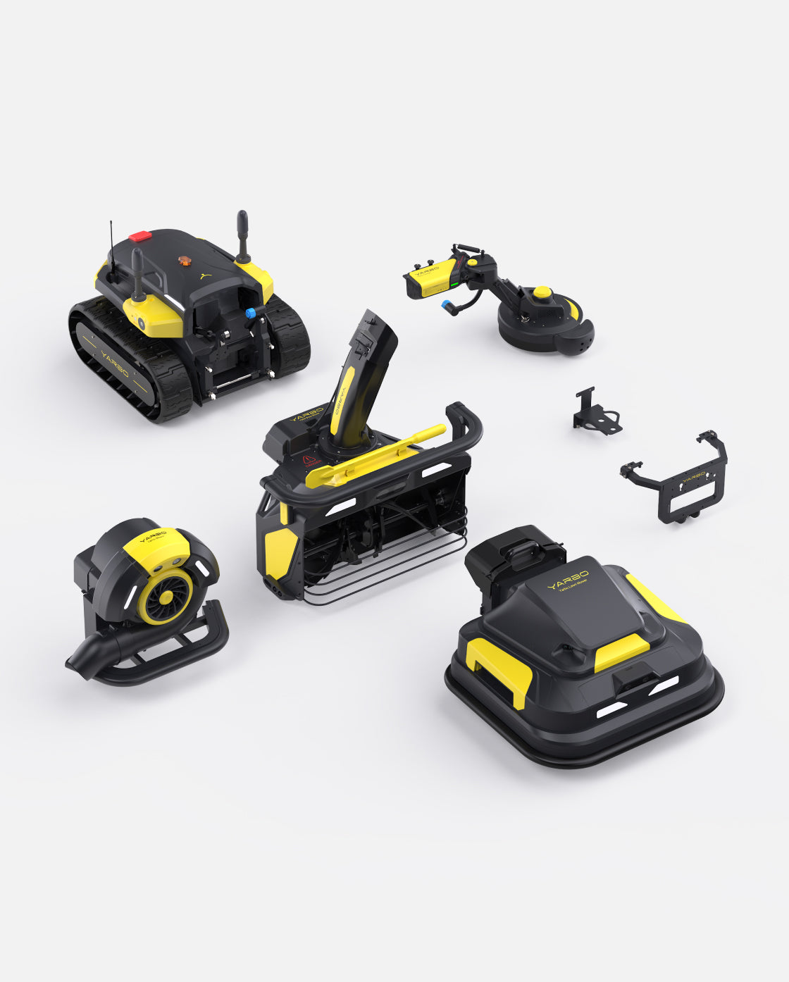 Yarbo Y40 Core with Snow Blower, Lawn Mower, Blower and Trimmer Modules
