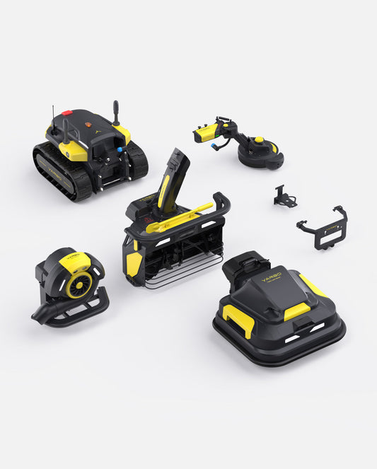 Yarbo Y40 Core with Snow Blower, Lawn Mower, Blower and Trimmer Modules