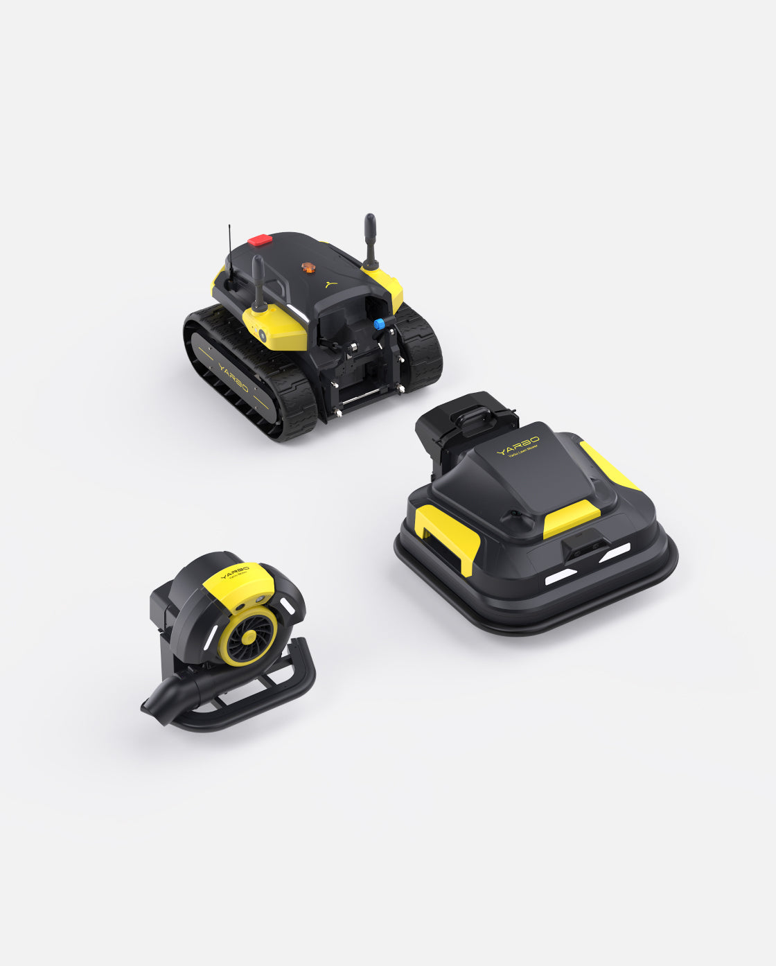 Yarbo Y40 Core with Lawn Mower and Blower Modules