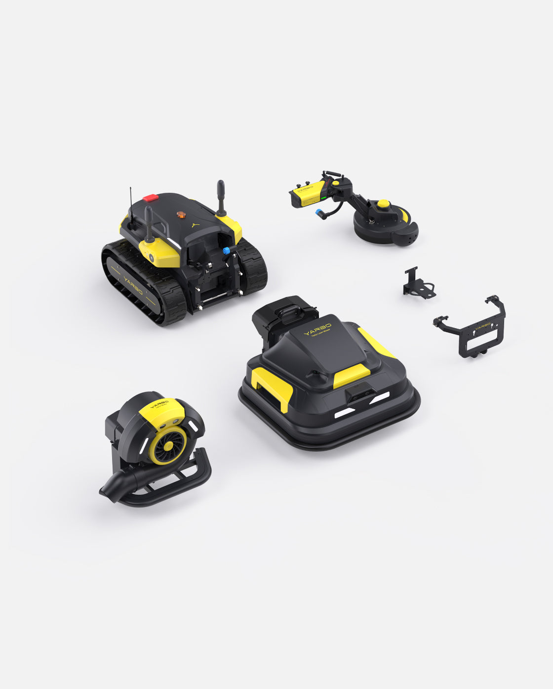 Yarbo Y40 Core with Lawn Mower, Blower and Trimmer Modules