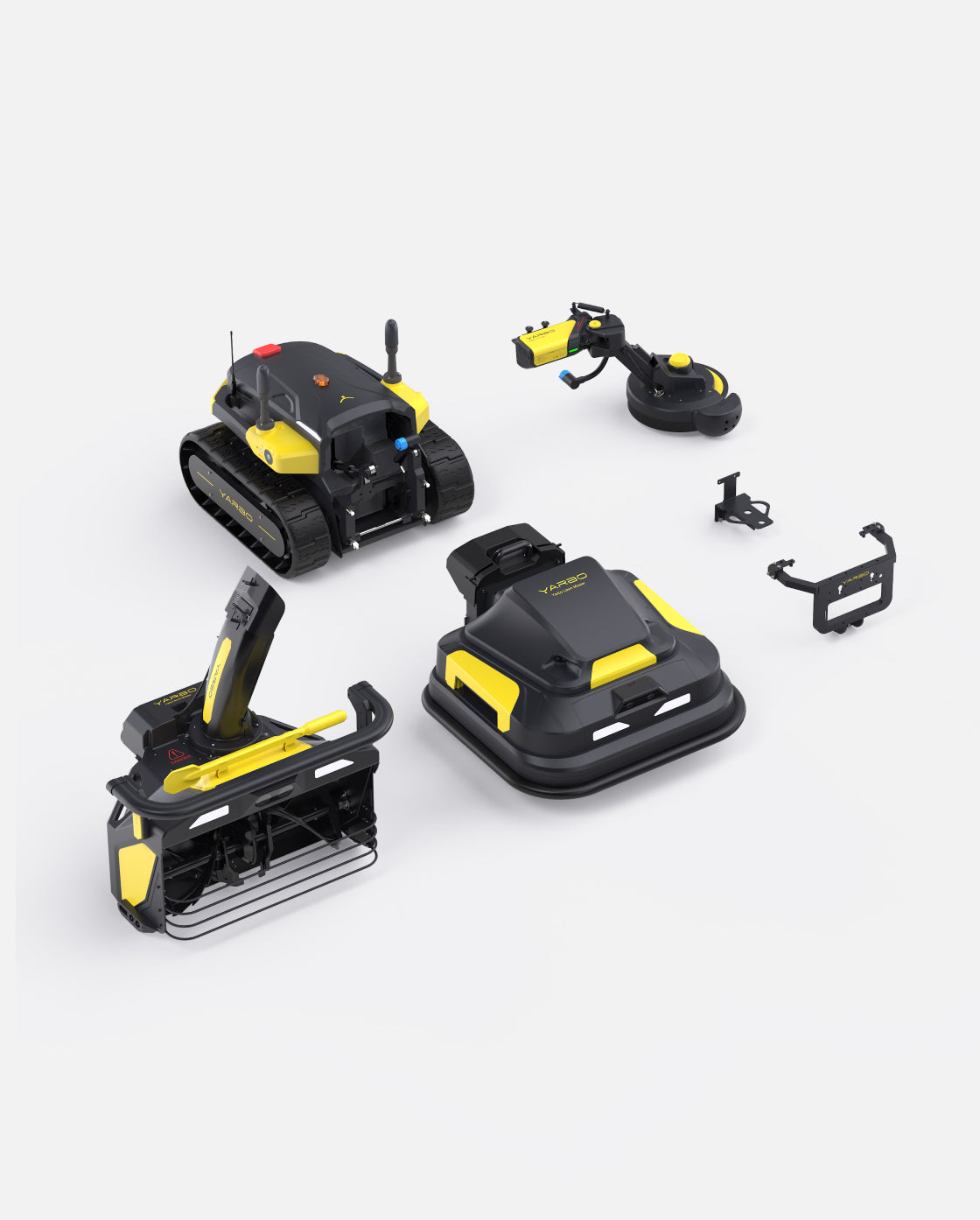 Yarbo Y40 Core with Lawn Mower, Snow Blower and Trimmer Modules
