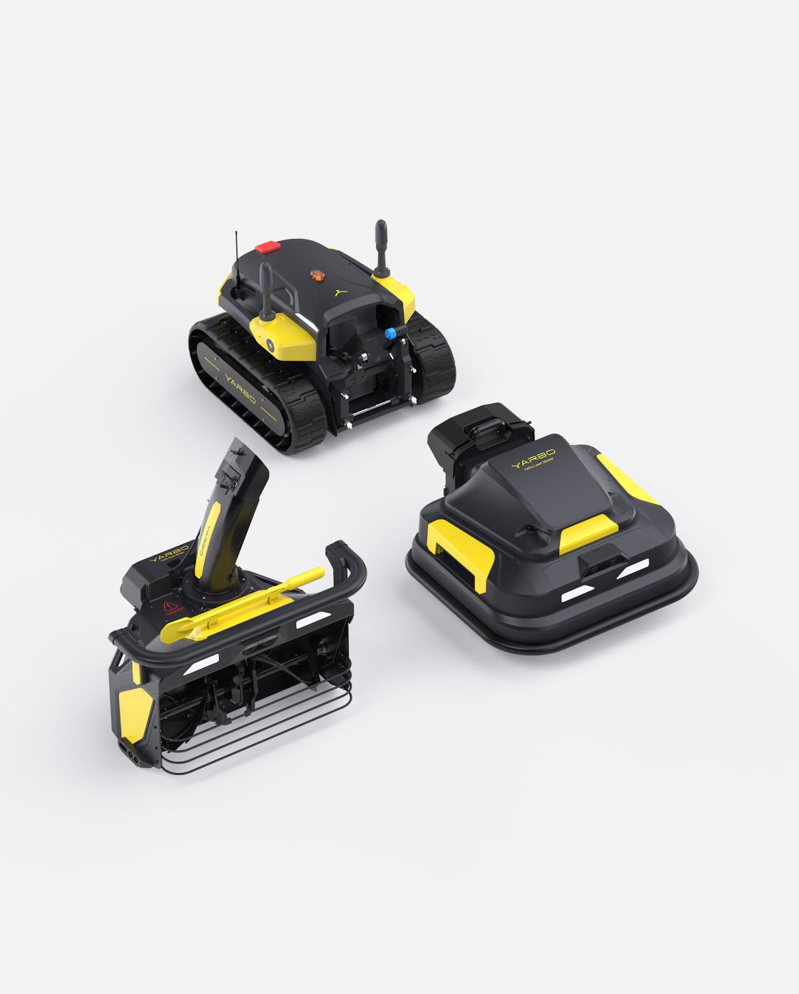 Yarbo Y40 Core with Lawn Mower and Snow Blower Modules